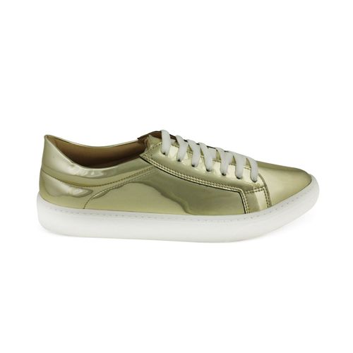 Tênis Feminino Milano Paris Dourado 8869