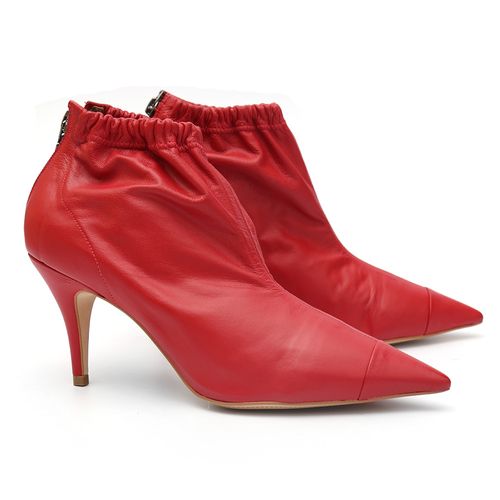 Bota Feminina Milano Vermelho 9930
