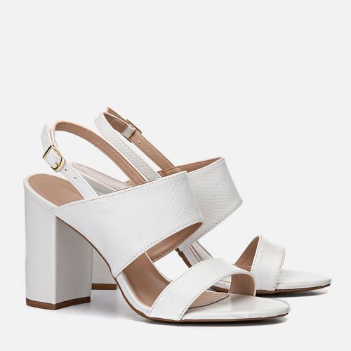 Sandália Feminina Milano Branco/Branco 10776