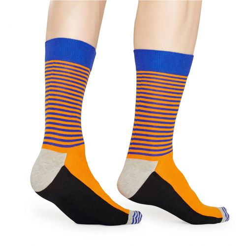 Meias Milano Amarelo/azul/preto 11118
