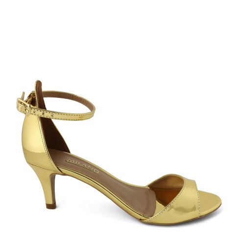 Sandália Feminina Milano Splash Ouro 8430