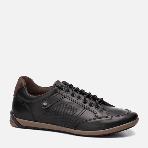 Fique Mais Alto Elevel Masculino Milano Preto/Cafe 11628