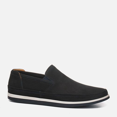 Slip On Masculino Milano Marinho/Marinho 11852