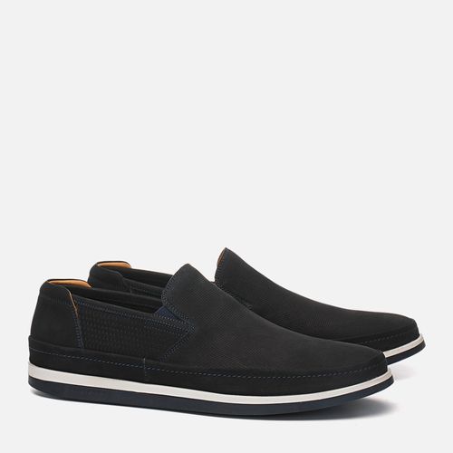 Slip On Masculino Milano Marinho/Marinho 11852