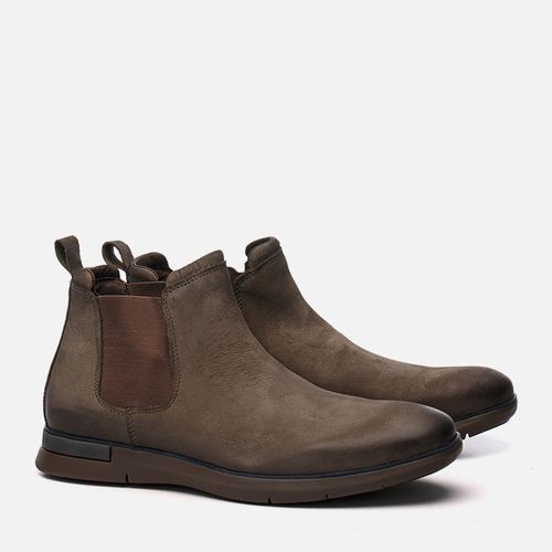 Botina Masculina Milano Cimento 11612