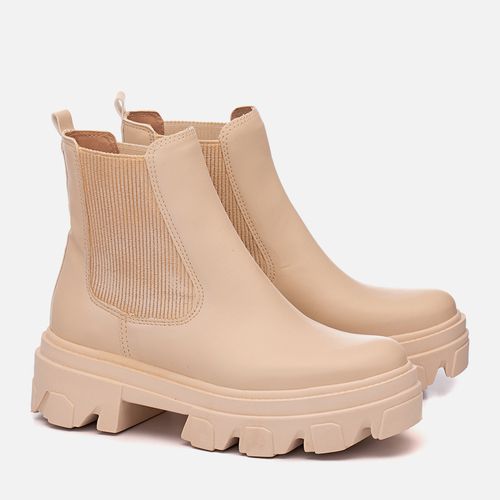 Bota Feminina Milano Manteiga 12371