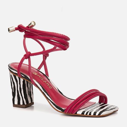 Sandália Feminino Milano Cereja 12317