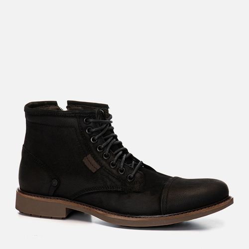 Botas Masculino Milano Preto/castanho 11588