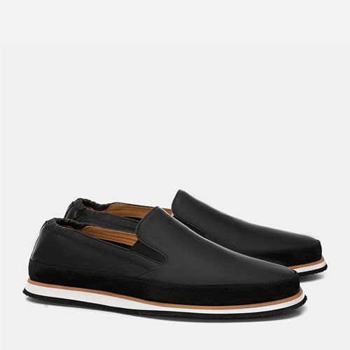 Mocassim Casual Masculino Milano Preto 12564