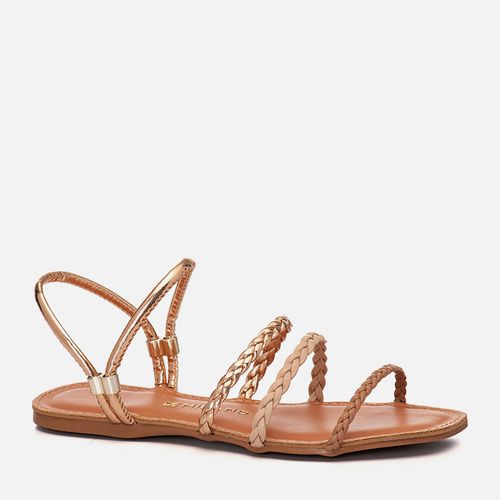 Rasteiras-Flats Feminino Milano Multicolor 12616