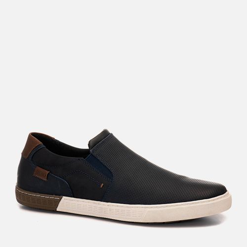 Slip On E Alpargatas Masculino Milano Marinho/Avelã 12631