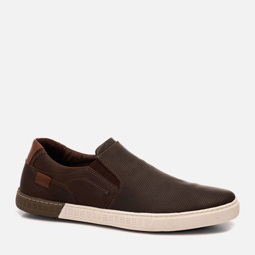 Slip On E Alpargatas Masculino Milano Café/Capuccino 12631