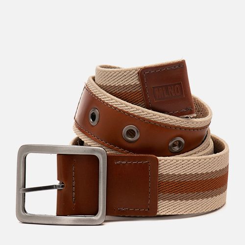 Cintos Masculino Milano Marfim/bege/caramelo 12701