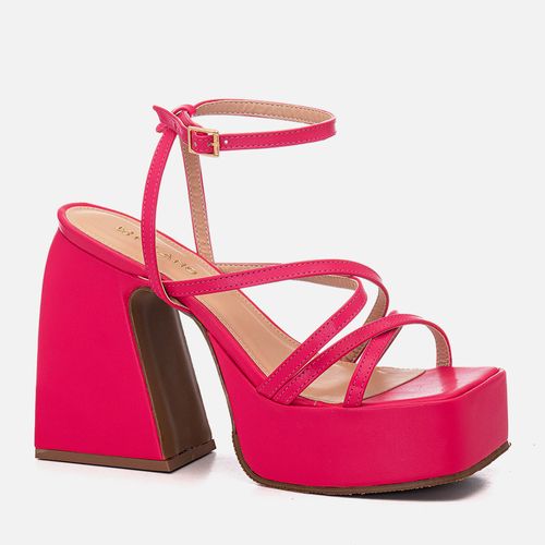 Plataforma Feminino Milano Pink 12822