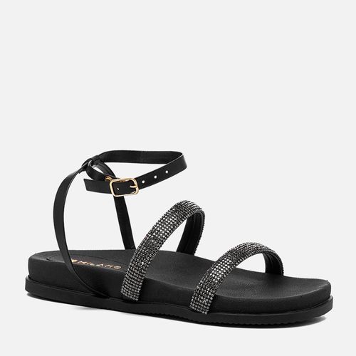 Papete Feminina Milano Preto 12881