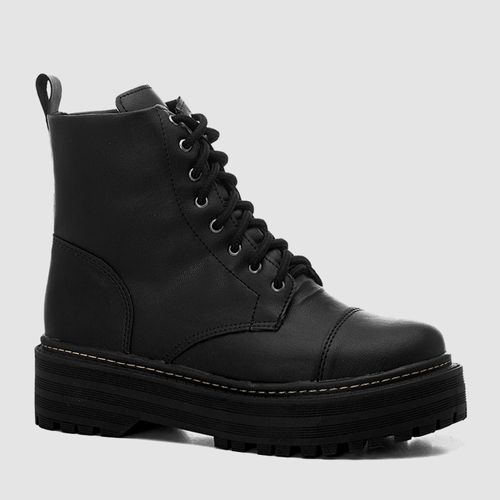 Bota Coturno Feminino Milano Preto 12932