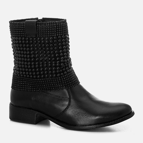 Bota Feminina Milano Plus Preto 12430