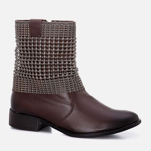 Bota Feminina Milano Plus Moca 12430