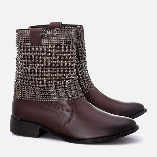 Bota Feminina Milano Plus Moca 12430