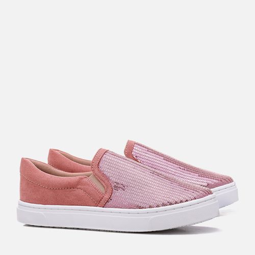 Tênis Slip on Feminino Milano Blush 12899