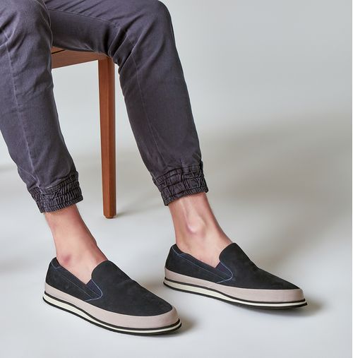 Mocassim Casual Masculino Milano Navy Rdl 13254