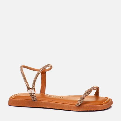 Rasteiras-flats Feminino Milano Amber 13240