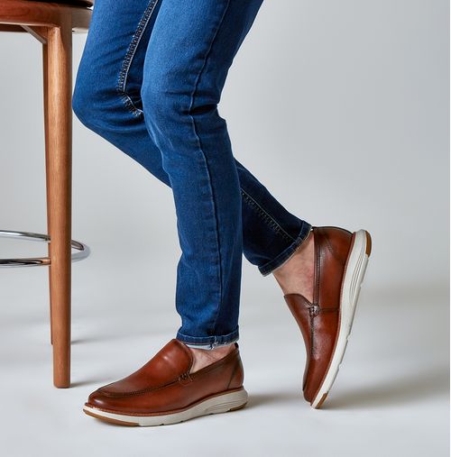 Mocassim Casual Masculino Milano Fumex Whisky 13281
