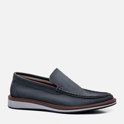 Mocassim Casual Masculino Milano Petroleo 13276