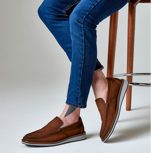 Mocassim Casual Masculino Milano Petroleo 13276