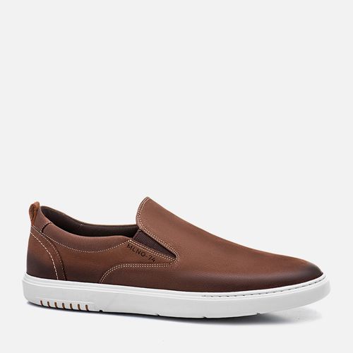 Slip On  Masculino Milano Chocolate/tabaco 13295