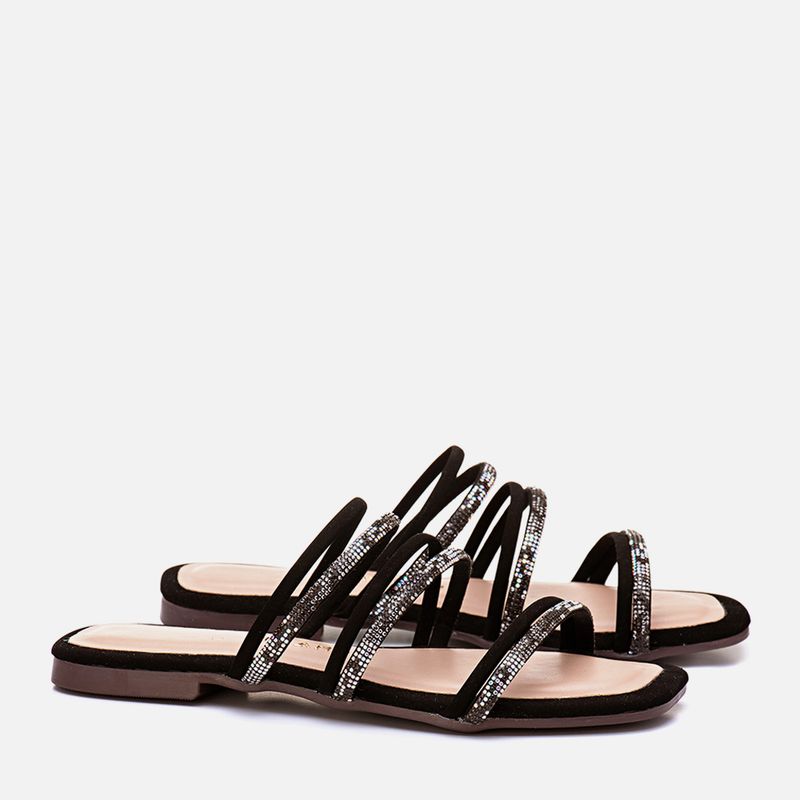 Rasteiras-flats-Feminino-Milano-Pretoonix-13400--2-