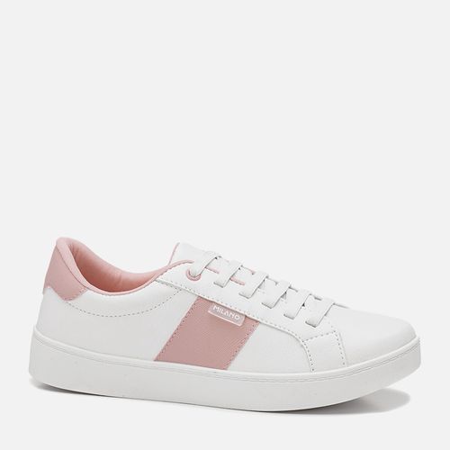 Tênis Feminino Milano Branco/flamingo 13393