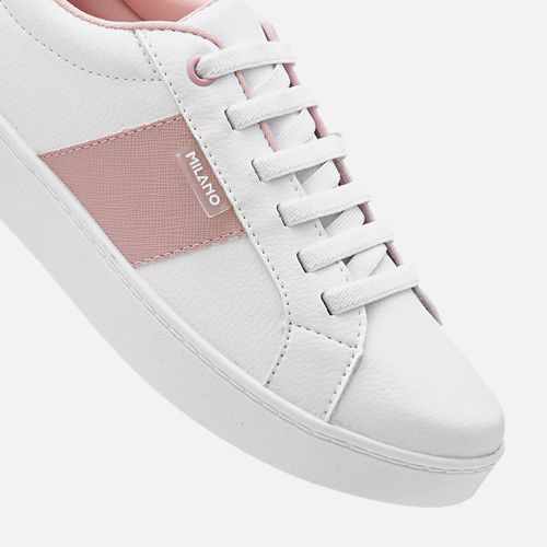 Tênis Feminino Milano Branco/flamingo 13393