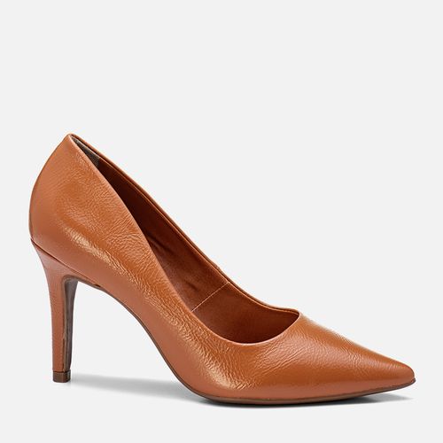 Scarpin Fechado Salto Alto Feminino Milano Amber 13446