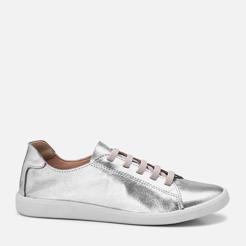 Tênis Feminino Milano Prata 13476