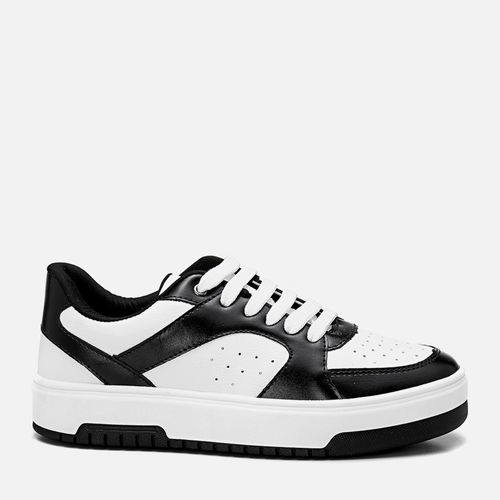 Tênis Feminino Milano Branco/preto 13497