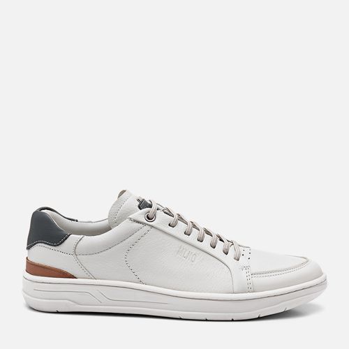 Sapatenis Masculino Milano Off White/marinho/pinhao 13427