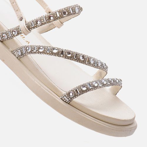 Papete Feminino Milano Off White 13562