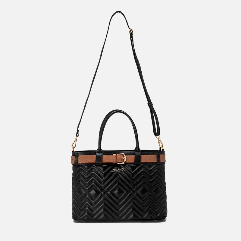 Bolsa-de-Ombro-ou-Tote-Grande-Feita-em-Couro-com-Matelasse-e-Alca-Opcional-Feminina-Milano-Preto-13575--4-