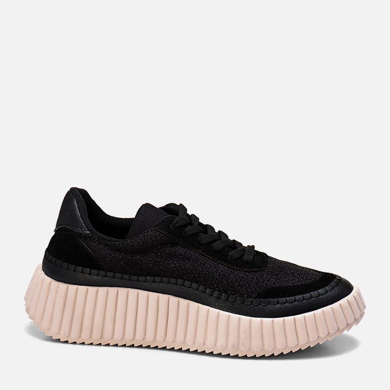 Tenis-Sola-Alta-Onda-e-Mix-de-Recortes-e-Texturas-Feminino-Milano-PretoPreto-13491--1-