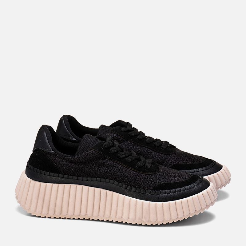 Tenis-Sola-Alta-Onda-e-Mix-de-Recortes-e-Texturas-Feminino-Milano-PretoPreto-13491--2-