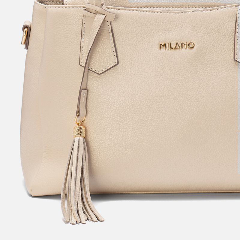 Bolsa-Tote-ou-de-Mao-Feita-em-Couro-Grande-Retangular-com-Alca-Tiracolo-Transversal-Opcional-Vira-Italiana-Feminina-Milano-Off-White-13--3-