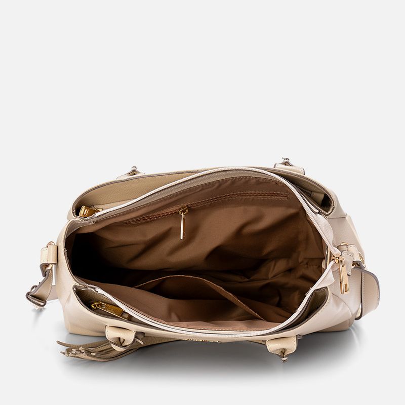 Bolsa-Tote-ou-de-Mao-Feita-em-Couro-Grande-Retangular-com-Alca-Tiracolo-Transversal-Opcional-Vira-Italiana-Feminina-Milano-Off-White-13--6-