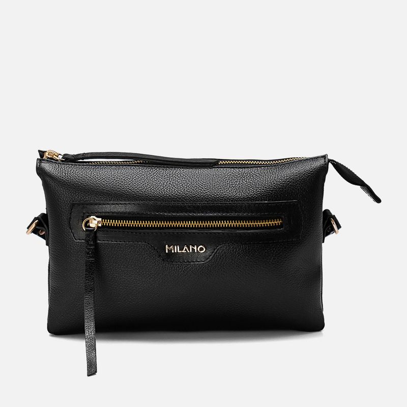 Bolsa-Tote-ou-de-Mao-Feita-em-Couro-Grande-Retangular-com-Alca-Tiracolo-Transversal-Opcional-Vira-Italiana-Feminina-Milano-Pretopreto-13609--2-