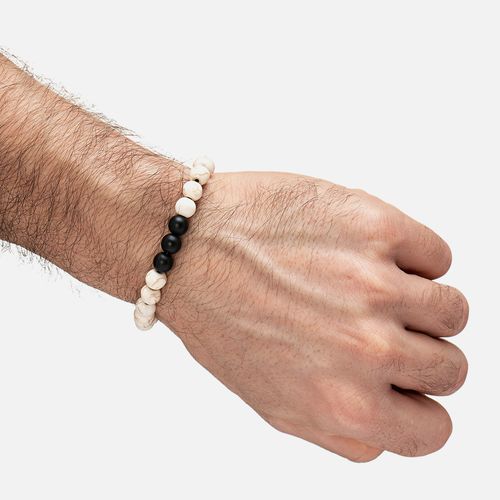 Pulseira Masculina Milano Off White 13649