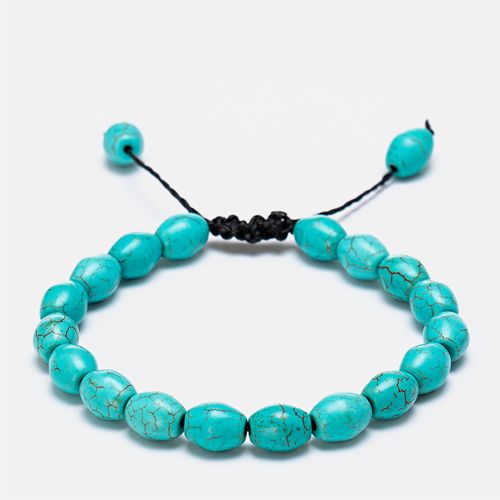 Pulseira Masculina Milano Turquesa 13649