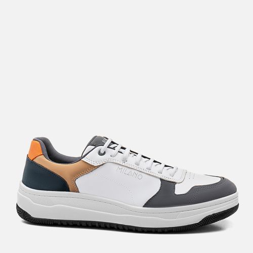 Sapatênis ou Tênis Casual Linha Green Cores Calce Prático Calce Prático Sem Amarração Elástico Masculino Milano Nero/branco 13665