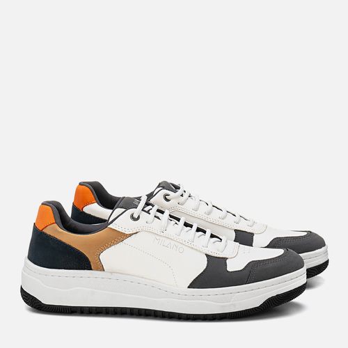 Sapatênis ou Tênis Casual Linha Green Cores Calce Prático Calce Prático Sem Amarração Elástico Masculino Milano Nero/branco 13665