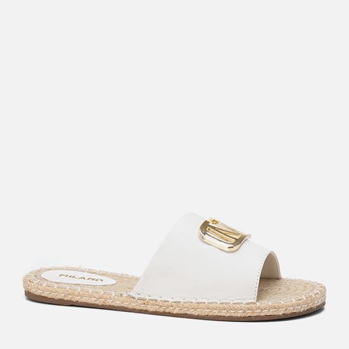 Rasteiras-flats Feminino Milano Branco 13792