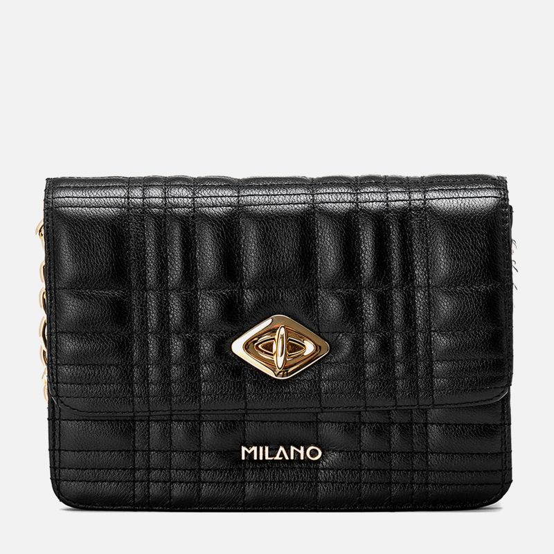 Bolsa-Feita-em-Couro-Tiracolo-Pequena-Retangular-Matelasse-Aba-Frontal-Alca-Corrente-Femininas-Feminina-Milano-Preto-13857--2-